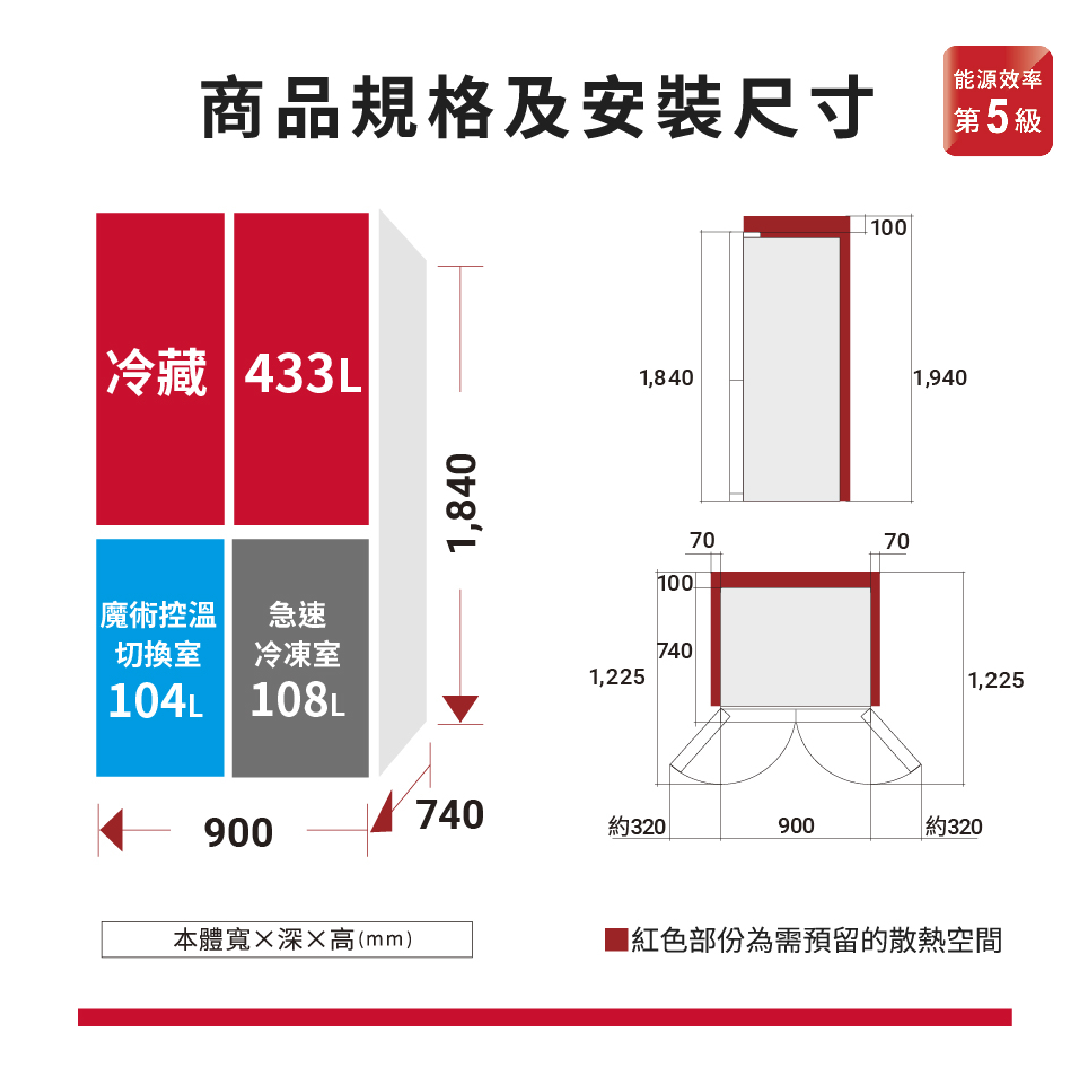 四門十字對開HR4N9713DFSVA