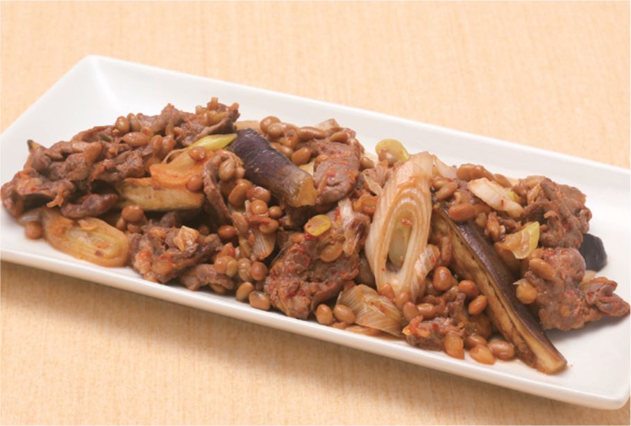 NBK5000T-納豆茄子炒牛肉